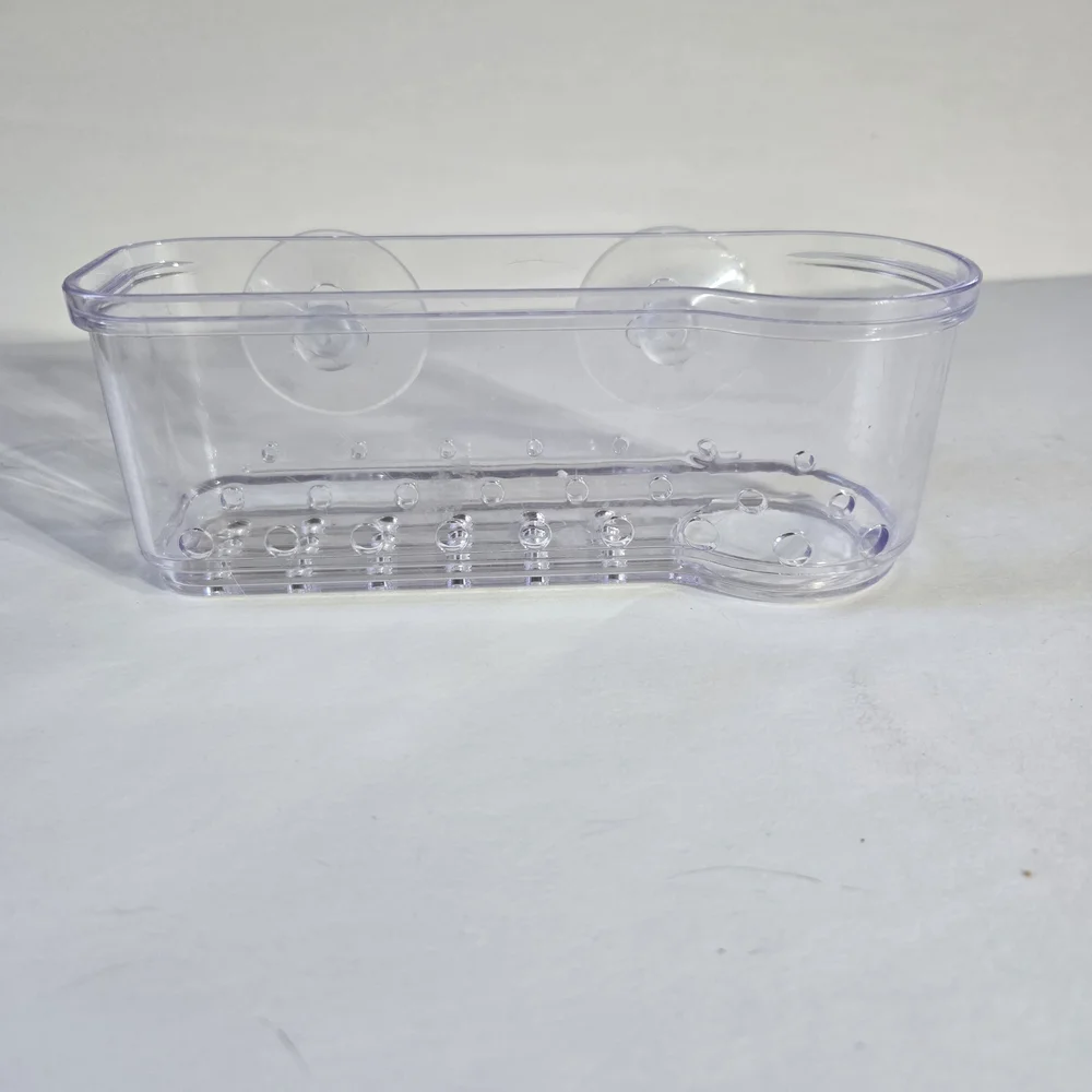 Clear Suction Cup Shower Caddy